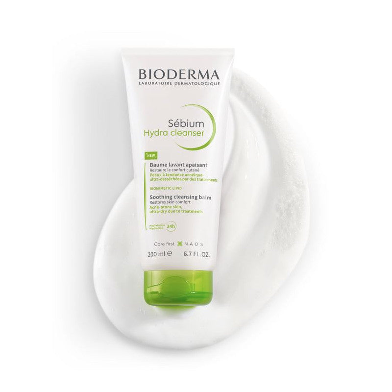 BIODERMA Sébium Hydra Cleanser - 200ml | بيوديرما غسول مرطب للبشرة المعرضة لحب الشباب - 200 مل