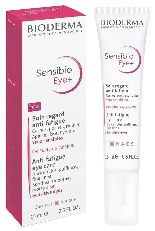 BIODERMA Sensibio Eye+ Anti-fatigue eye care - 15ml | بيوديرما كريم العين لمحاربة التعب - 15 مل