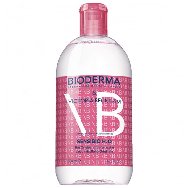 BIODERMA Victoria Beckham Limited Edition Sensibio H2o - 500ml | بيوديرما مزيل مكياج ميسيلار باصدار محدود - 500 مل