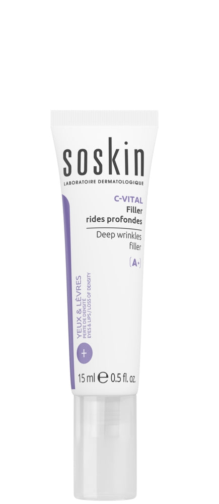 soskin C-Vital Deep Wrinkles Filler - 15ml | سوسكن ريتنول حول العين -15 مل