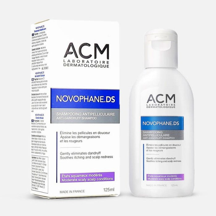 ACM Novophane Anti-Dandruff Shampoo  - 125ml | اي سي ام شامبو مضاد القشرة - 125 مل