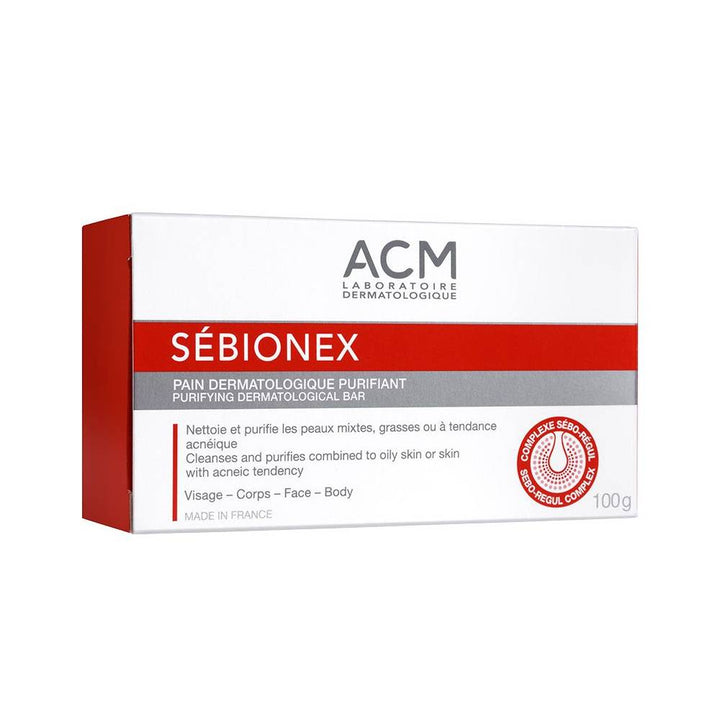 ACM Sebionex Purifying Acne Soap - 100g | اي سي ام صابون منقي للوجه و الجسم - 100 غرام