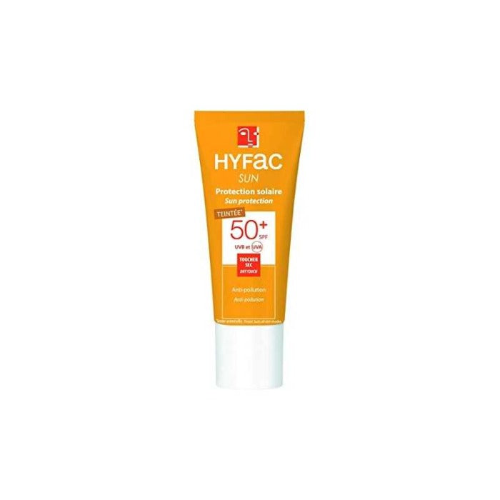HYFaC Sun Protection Tinted Dry Touch Spf 50 - 40ml | ايفاك واقي شمسي دراي تاتش spf50 - 40 مل