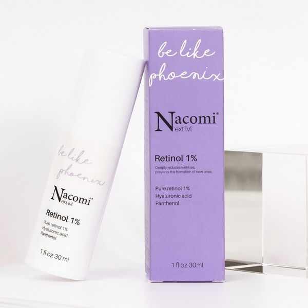 Nacomi Next Level Retinol 0,35 % + Bakuchiol 1% - 30ml | سيروم ناكومي نيكست ليفل ريتينول 0.35% مع باكوتشيول 1% – 30 مل