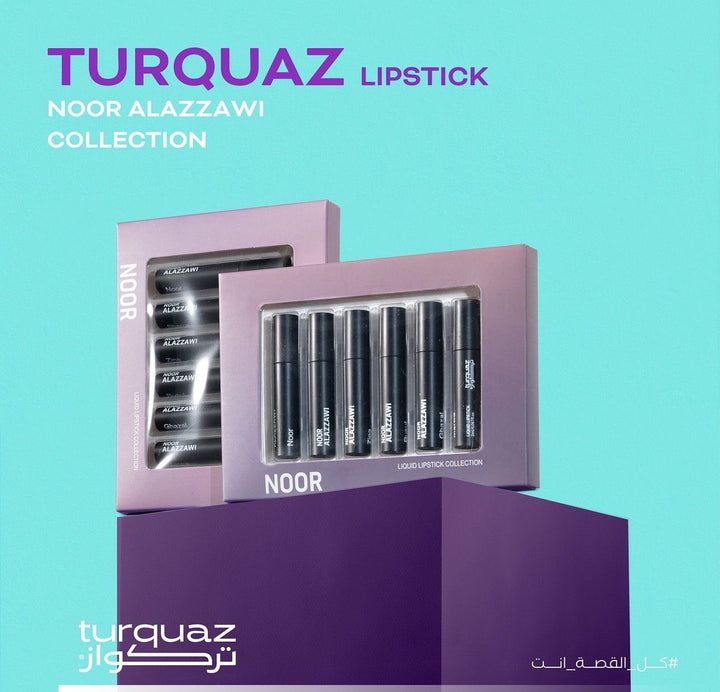 turquaz Liquid Lipstick Collection - 6pcs | توركواز مجموعة أحمر شفاه - 6 قطع