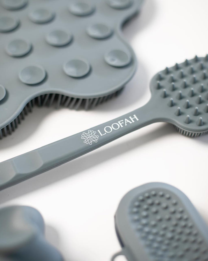 Full Loofa Set | مجموعة السيلكون الكاملة للاستحمام