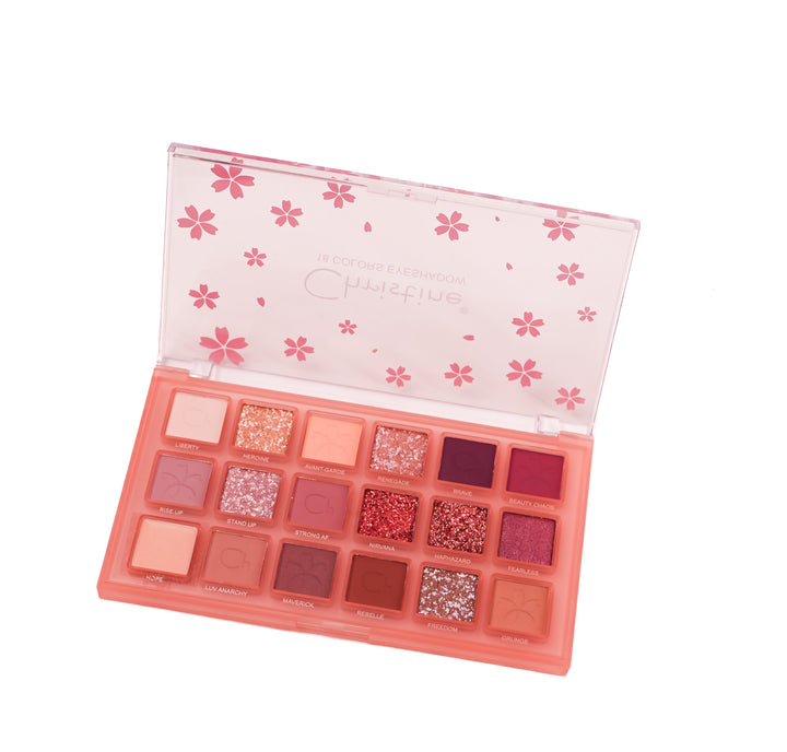 Christine 18 Colour Eyeshadow | كريستين اي شادو