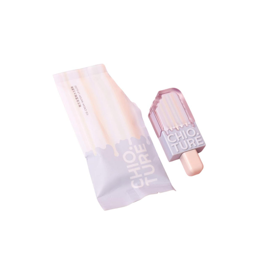 CHIO TURE Ice Cream Watery Lip Gloss - 2ml|شيو تور غلوس للشفاه مائي  -2 مل