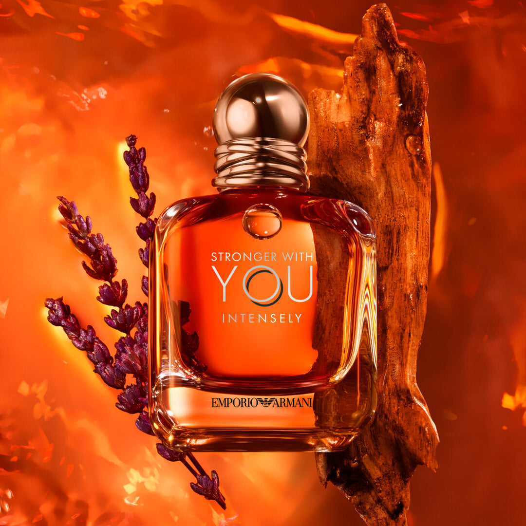 EMPORIO ARMANI Stronger With You INTENSE EDP - 100ml | عطر رجالي امبريو ارماني سترونك وذ يو  انتينز  - 100 مل