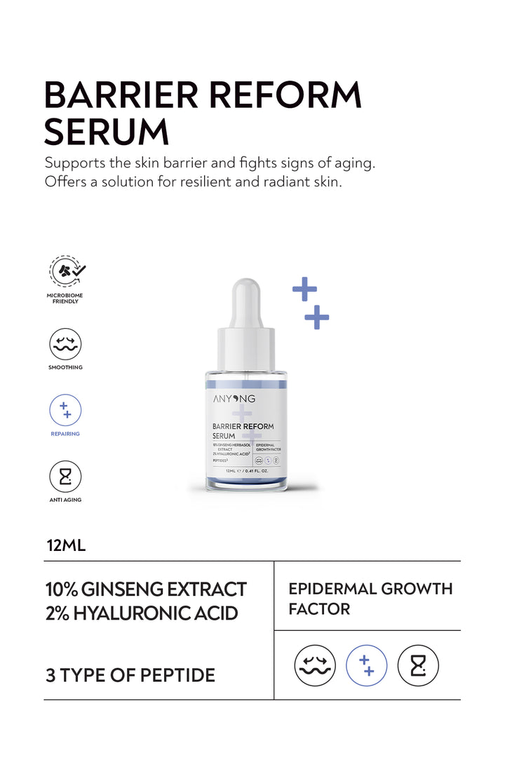 ANYONG Barrier Pepair Kit 3 Steps To Perfect Skin Care | أنيونغ مجموعة ترميم البشرة - 3 قطع