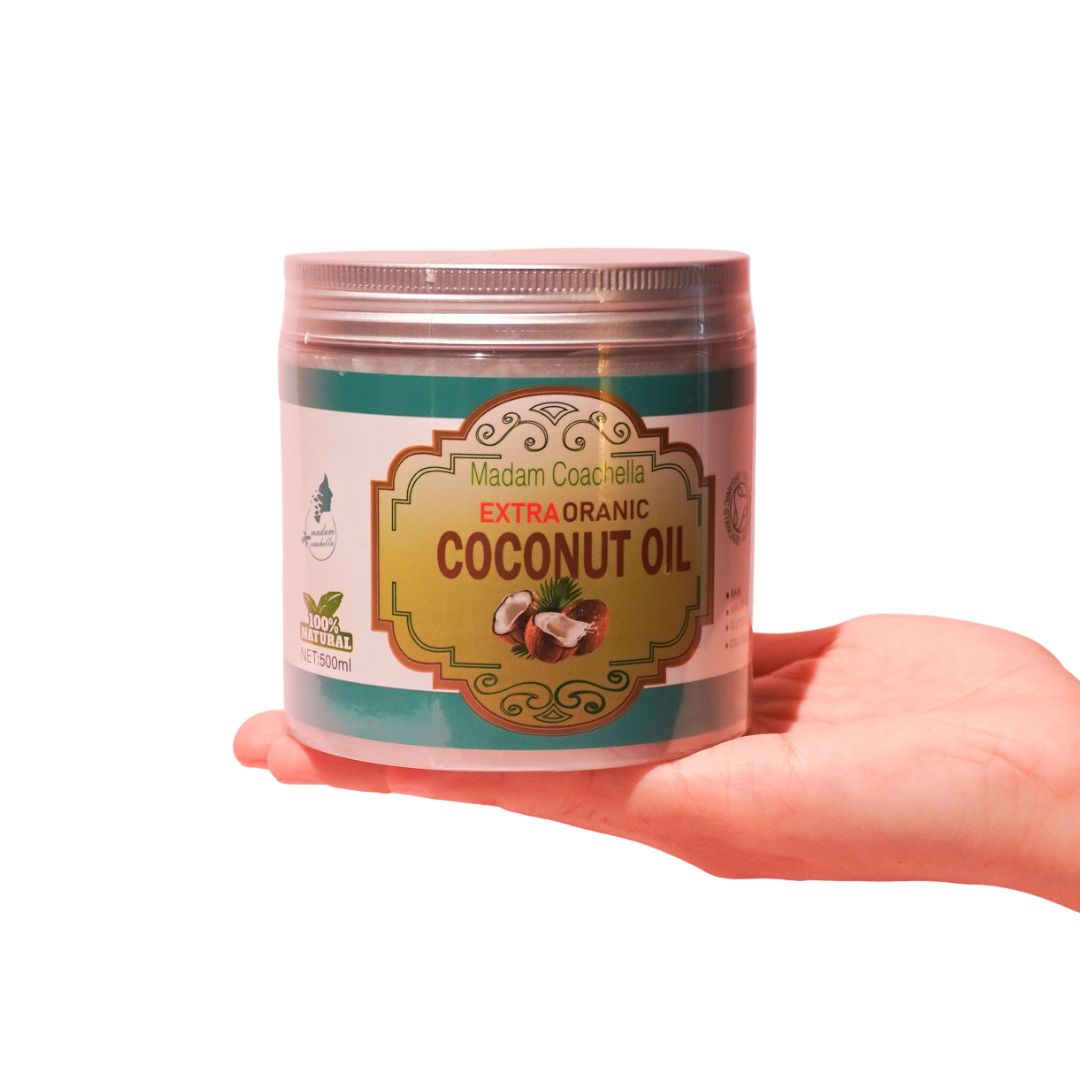 Madam Coachella Extra Organic Coconut Oil - 500ml | مدام كوتشيلا زيت جوز الهند العضوي - 500 مل