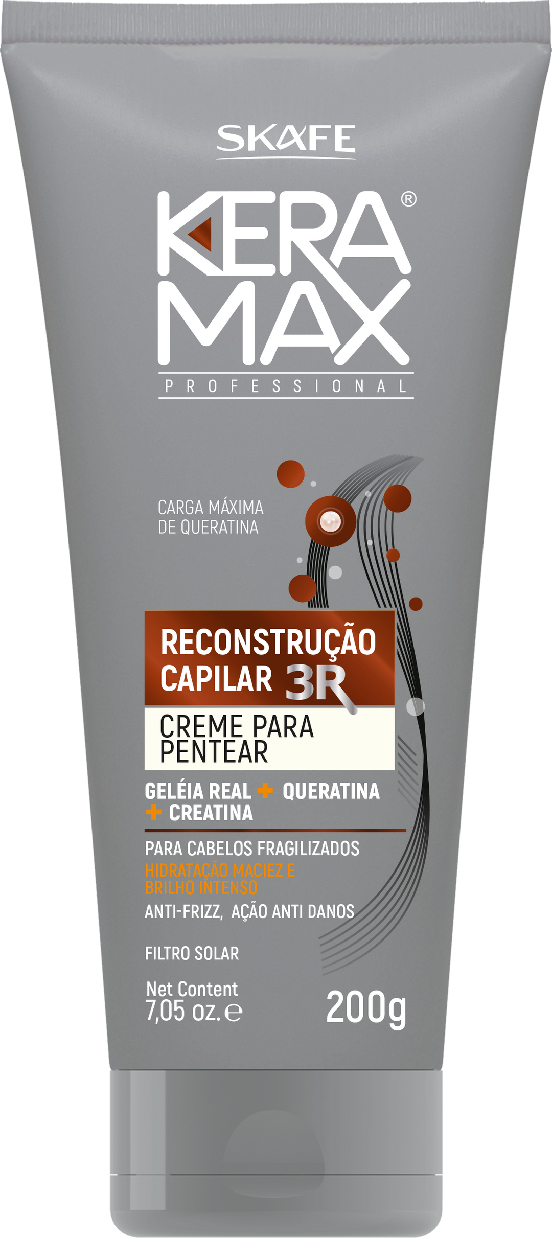SKAFE Kera Max Anti-Frizz Leave In - 200g | سكاف ليف ان للشعر - 200 غرام