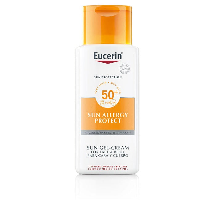 Eucerin Sun Allergy Protection Creme-Gel SPF50 - 150ml | يوسيرين كريم جيل واقي شمسي مع عامل حماية 50- 150 مل