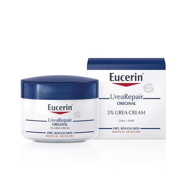 Eucerin Urea Cream 5% for dry skin - 75ml | يوسيرين كريم اليوريا 5% للبشرة الجافة - 75 مل