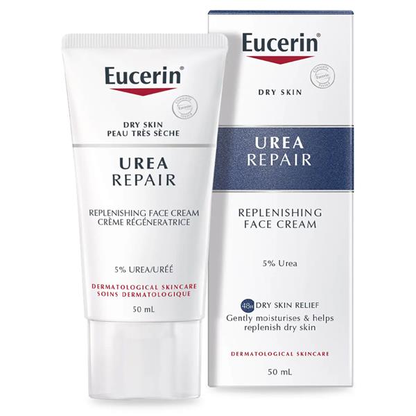 Eucerin Replenishing Face Cream 5% Urea - 50ml | يوسيرين كريم 5% باليوريا - 50 مل