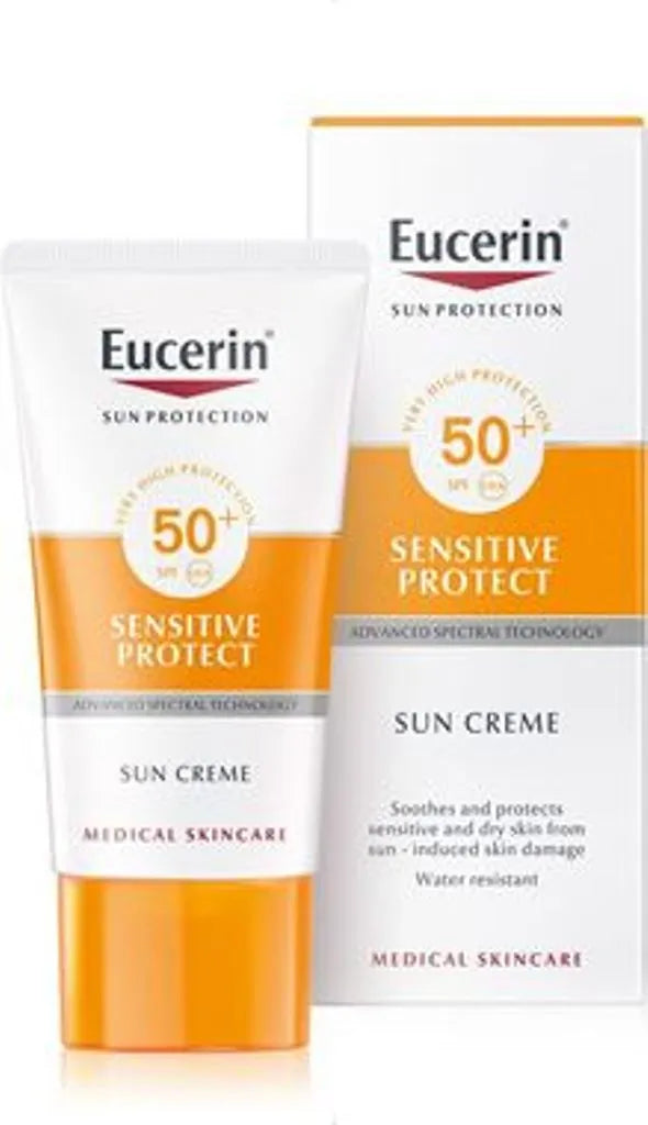 Sensitive Protect Sun Cream Spf50+ - 50ml | كريم الحماية من الشمس للبشرة الحساسة بمعامل حماية 50+ - 50 مل
