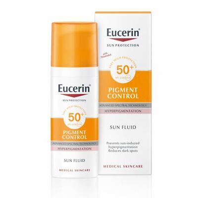 Eucerin Sunscreen Pigment Control Spf50 - 50ml | يوسيرين واقي شمسي spf50 و مضاد للتصبغات - 50 مل