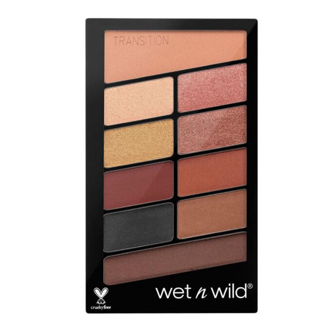 wet n wild Color Icon Eyeshadow 10 Pan Palette My Glamour Squad - 10g | ويت ان وايلد باليت ظلال عيون 10 الوان - 10 غرام