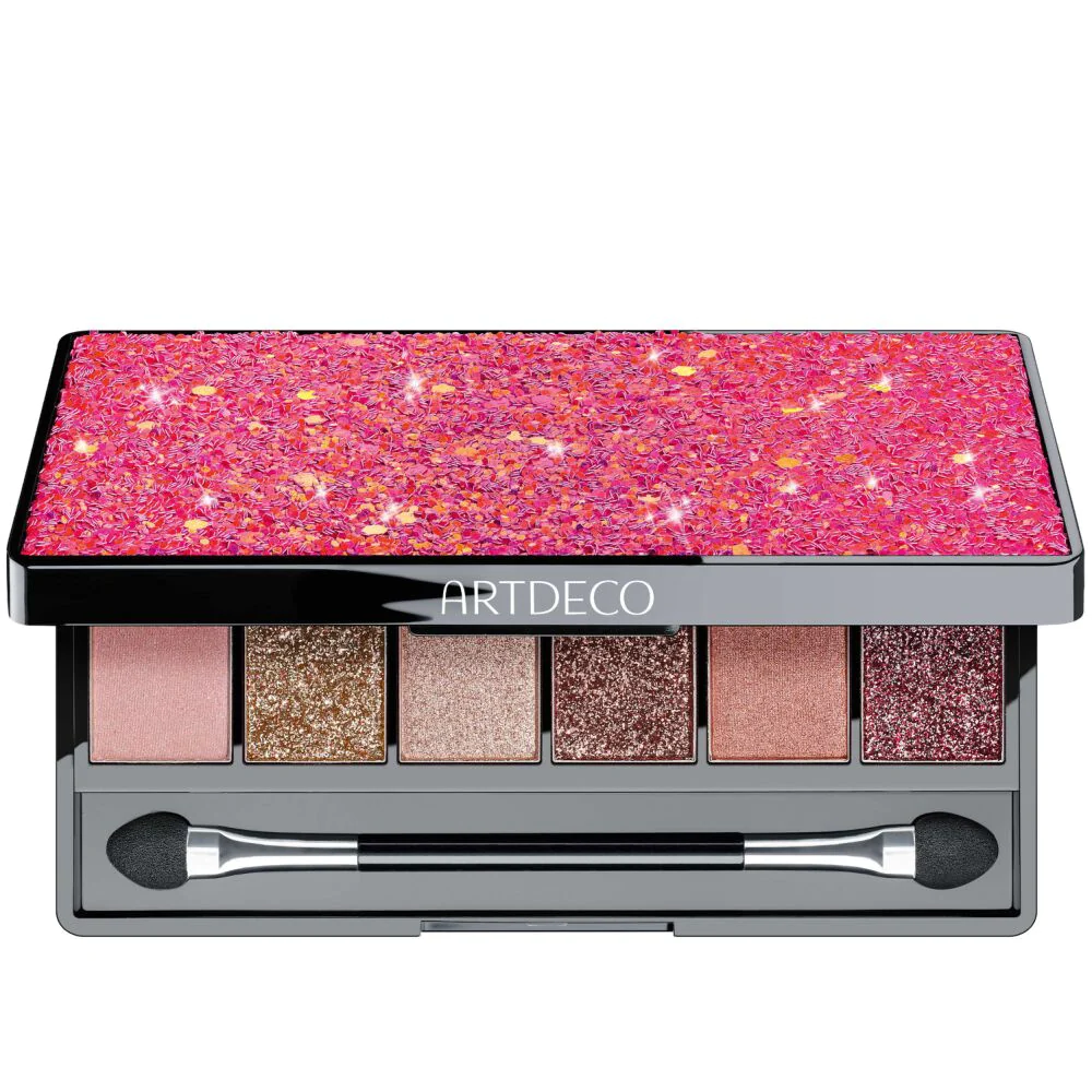 Artdeco Glittery Eyeshadow Palette - 6x1.6g | ارتديكو باليت ظلال العيون مع لمعة