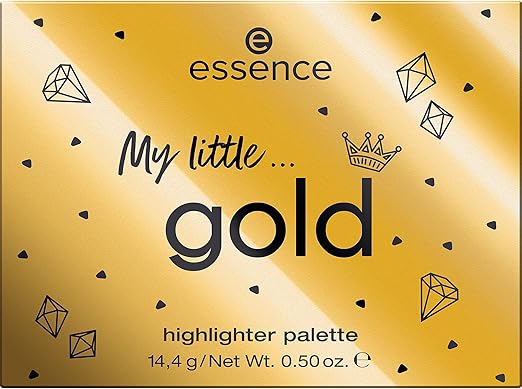 Essence My Little Gold Highlighter Palette - 14.4g | ايسنس باليت هايلايتر 14.4 غرام