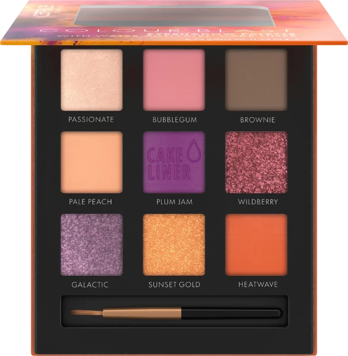 Eyeshadow Palette Colour Blast 010 Tangerine Meets Lilac - 6.75 g | باليت ظلال العيون  010 تانجرين ميتس ليلك - 6.75 غ