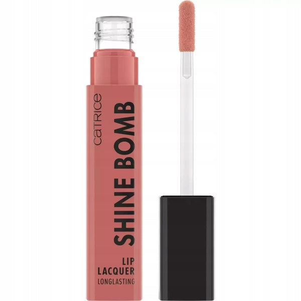 Catrice Shine Bomb Lacquer Lipstick - 3ml | كاتريس أحمر شفاه سائل لامع - 3 مل