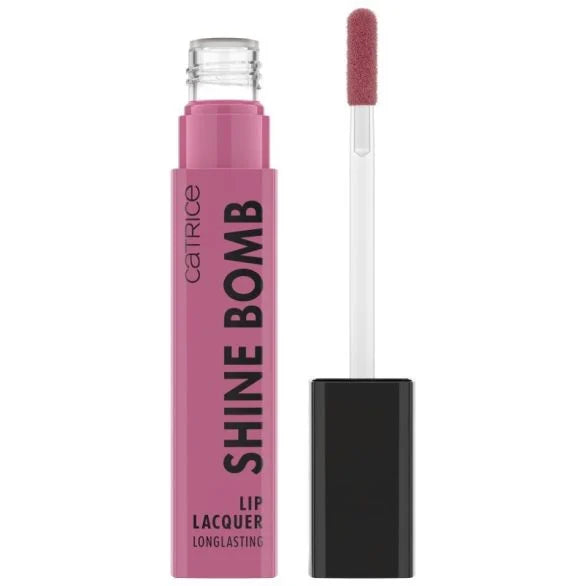 Catrice Shine Bomb Lacquer Lipstick - 3ml | كاتريس أحمر شفاه سائل لامع - 3 مل