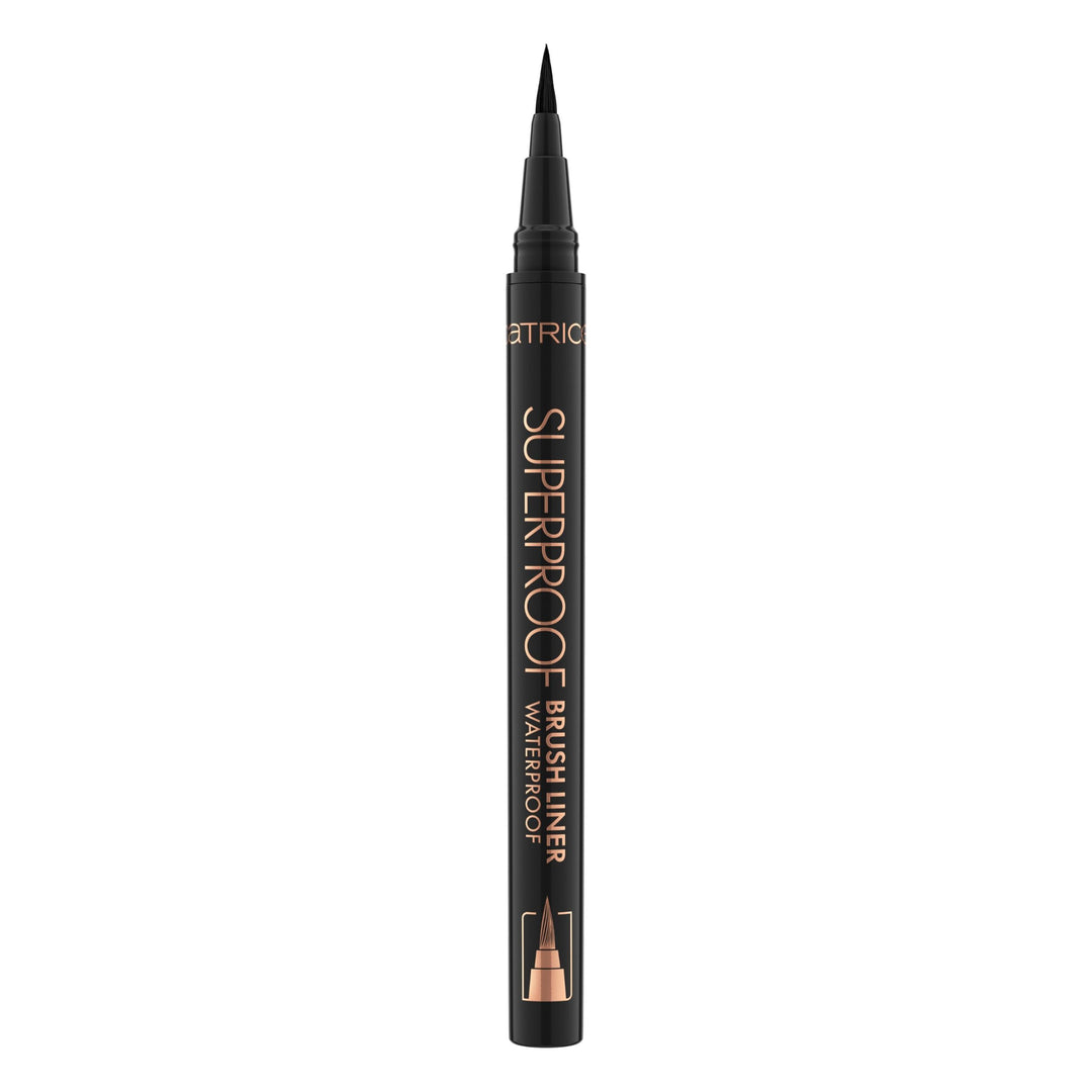 Catrice Superproof Brush Liner Waterproof - 0.45ml | كاتريس قلم ايلاينر ضد للماء - 0.45 مل