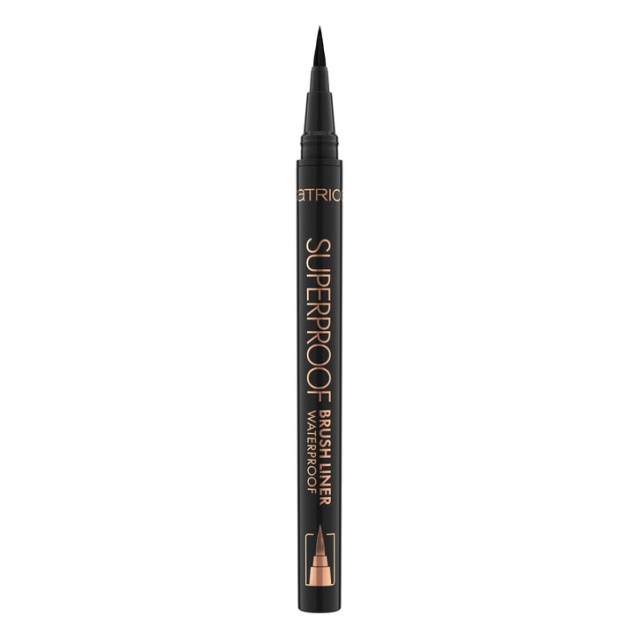 Catrice Superproof Brush Liner Waterproof - 0.45ml | كاتريس قلم ايلاينر ضد للماء - 0.45 مل
