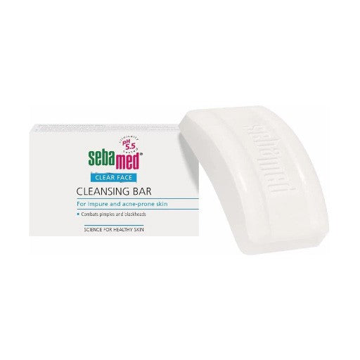 Sebamed Clear Face Cleansing Bar - 100g | سيباميد صابونة لتنقية الوجه - 100 غرام