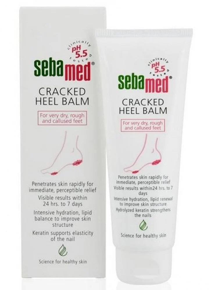 Sebamed Cracked Heel Balm - 75ml | سيباميد بالم مرطب للأقدام المتشققة - 75 مل