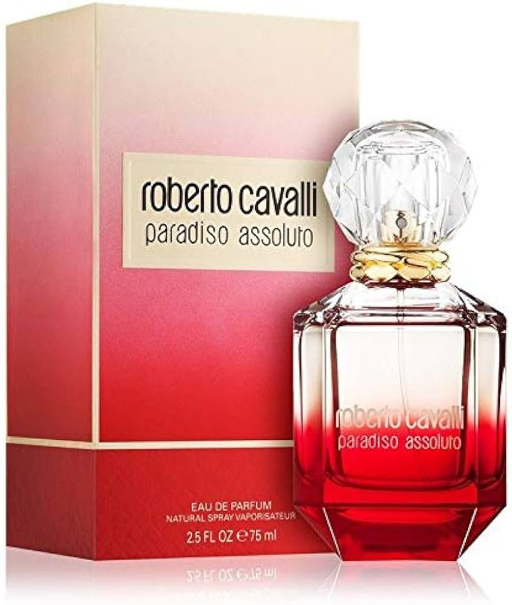 Roberto Cavalli Paradiso Assoluto EDP - 75 ml  | عطر روبرتو كفالي بارادايسو أسولوتو أو دي بارفان للنساء - 75 مل