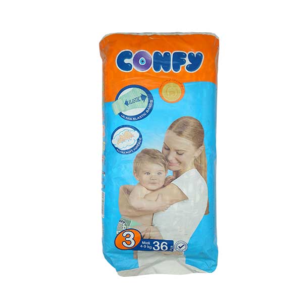 Confy 3 Midi 4_9 kg 36 Pcs | كونفي 3 ميدي 4-9 كجم – 36 قطعة