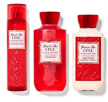 You're The One Fragrance Mist & Shower Gel & Body Lotion - Full Size Set