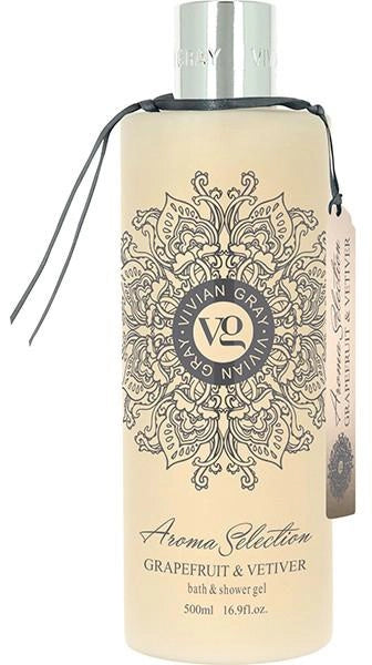 Vivian Gray Aroma Selection Body Lotion grapefruit  & vetiver - 500ml | فيفيان كري لوشن للجسم برائحة الغريب فروت - 500 مل