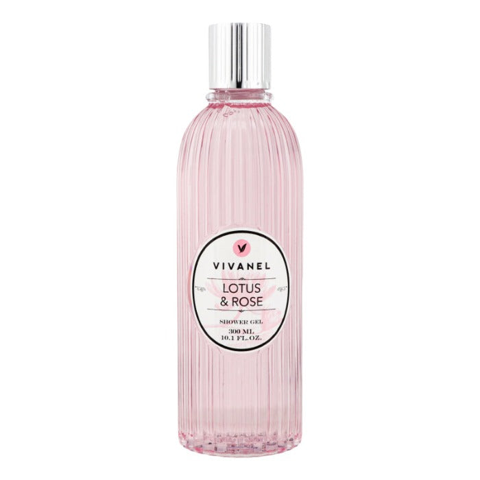 Vivian Gray Vivanel Shower Gel Lotus and Rose - 300ml | فيفيان كري جل استحمام برائحة الورد - 300 مل