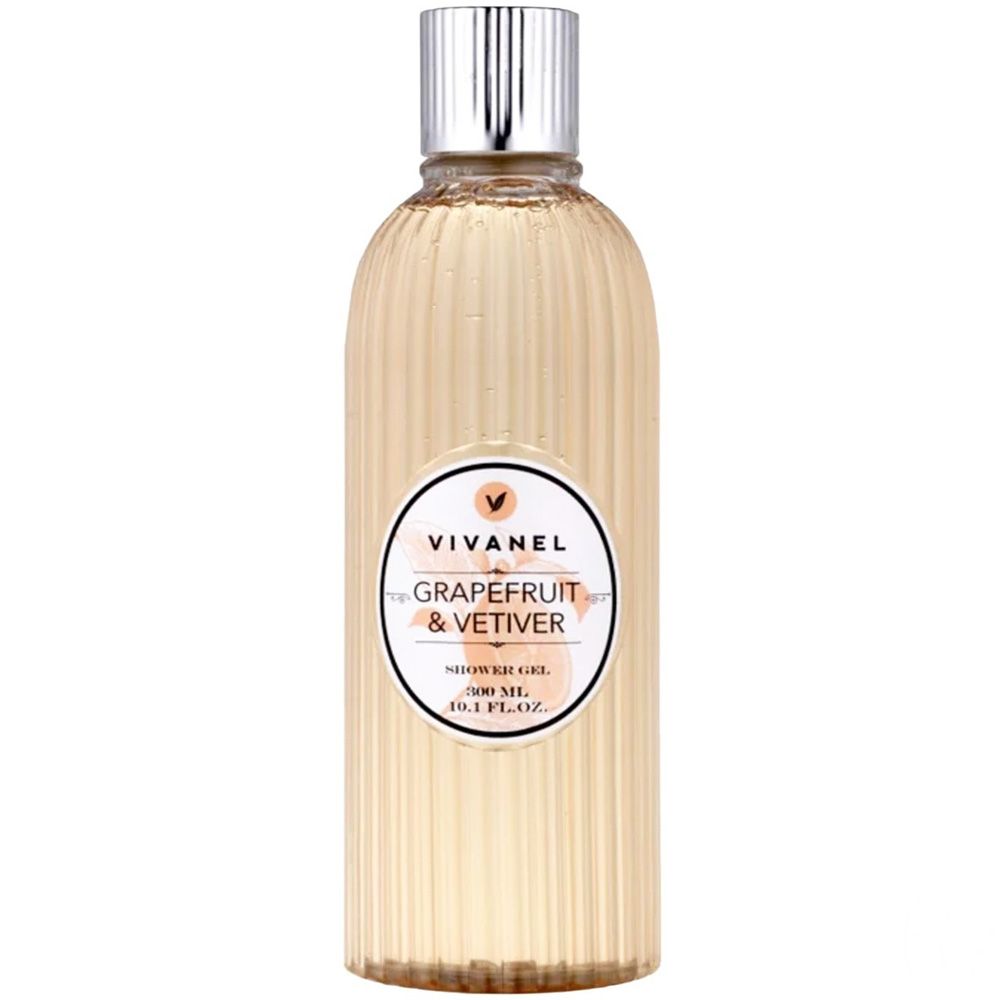 Vivian Gray Vivanel Shower Gel Grapefruit and Vetiver - 300ml | فيفيان كري جل استحمام برائحة الغريب فروت - 300 مل