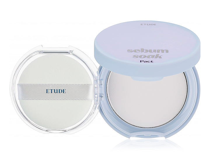 ETUDE HOUSE Sebum soak Pact - 9.5g | ايتود هاوس بودرة مضغوطة - ٩.٥ غرام
