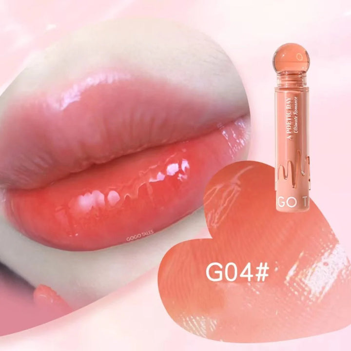 GOGO TALES Small Pink Ball Refrctive Lip Glaze - 3.5g | جوجو تاليس جلوس للشفاه - 3.5 غ