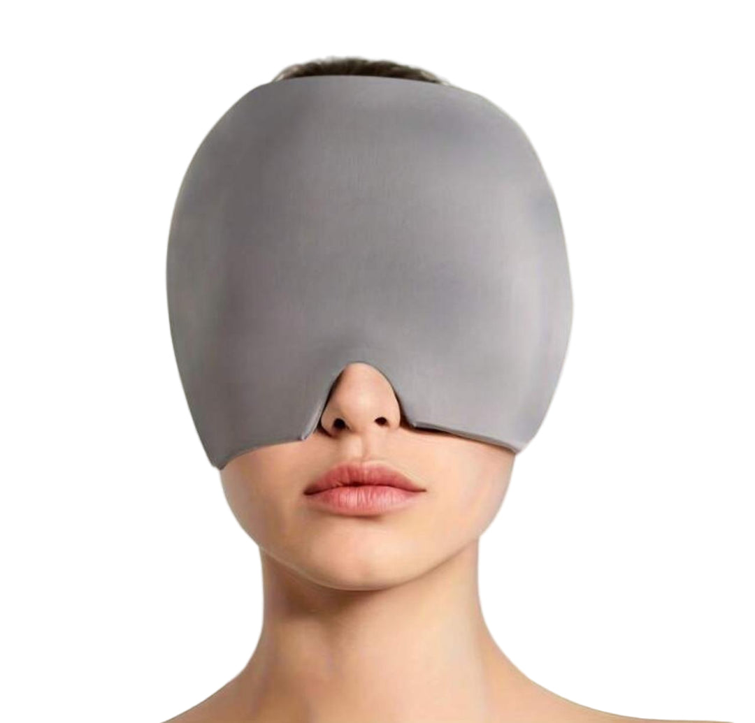 Migraine Relief Head Wrap Grey | قناع لتخفيف آلم الشقيقة باللون الرمادي