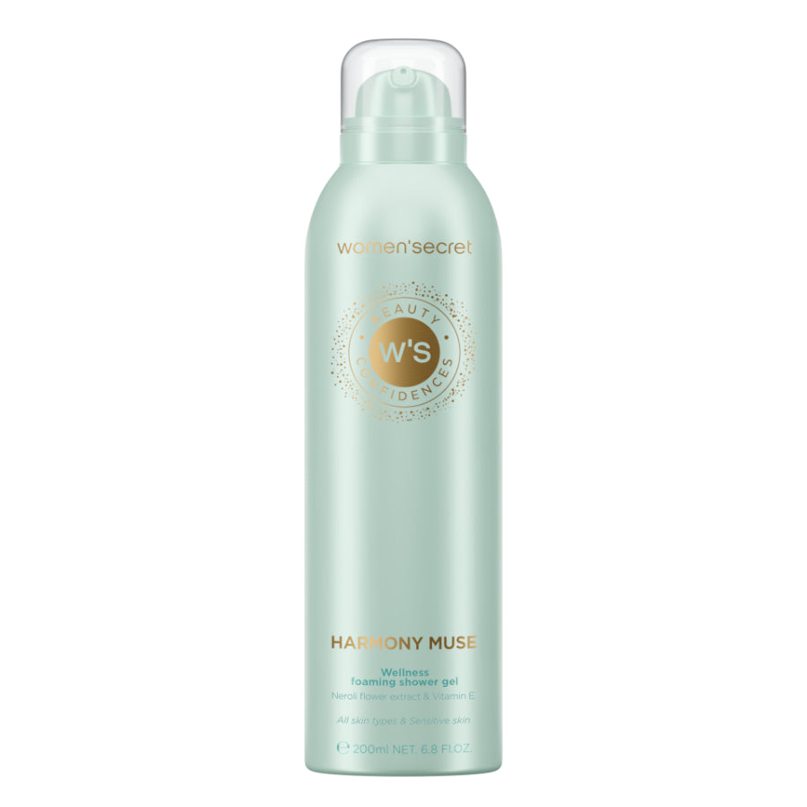Women’Secret Harmony Muse Wellness Foaming Shwer Gel - 200ml | ومن سيكرت جل استحمام - 200 مل