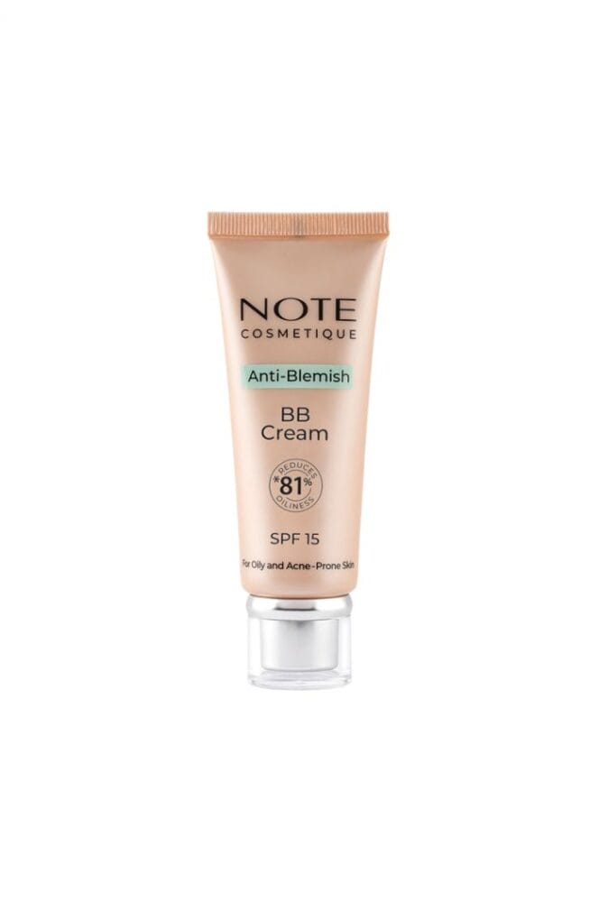 Note Anti-Blemish BB Cream Spf15 - 30ml | نوت بي بي كريم مع عامل حماية من الشمس spf15 - 30 مل
