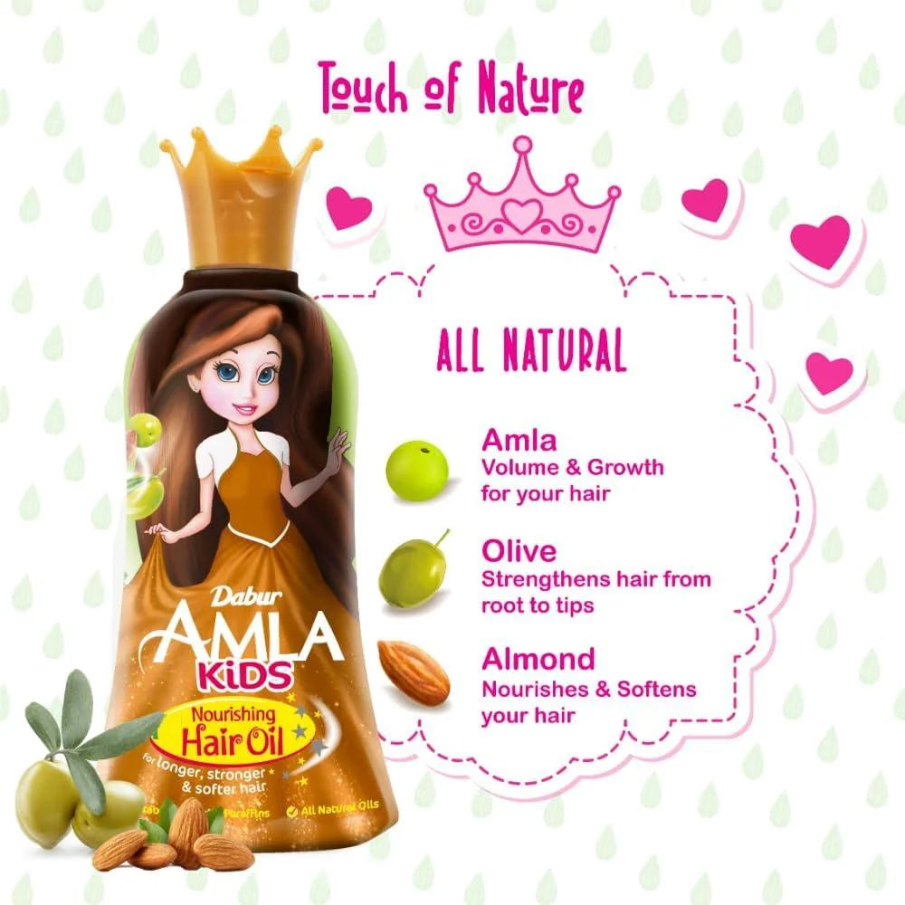 Dabur AMLA Nourishing Hair Oil - 200ml | دابر أملا زيت نغذي للشعر - 200 مل