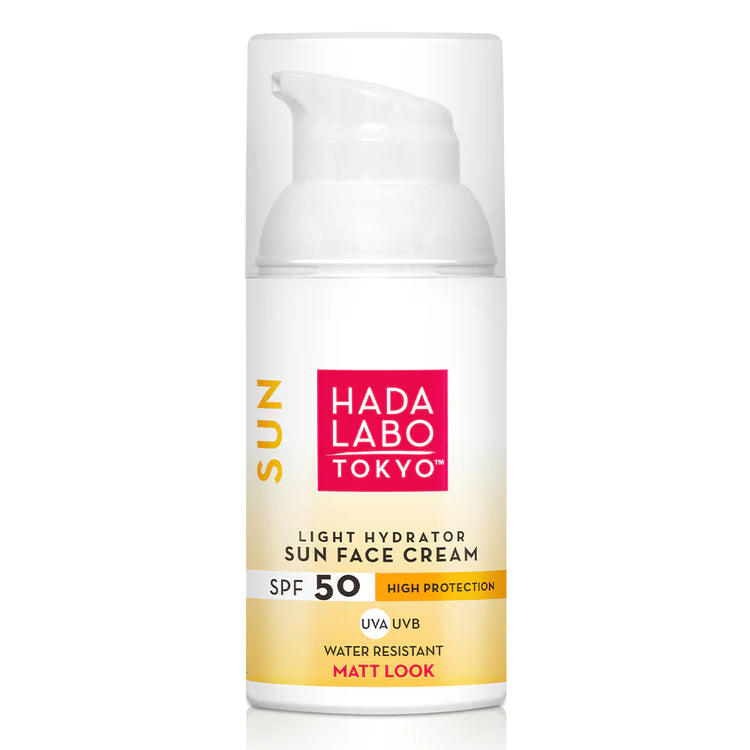 حقيبة+ Hada Labo Face Sun Spf 50+ - 50ml |هادا لابو واقي شمسي بعامل حماية 50 - 50 مل