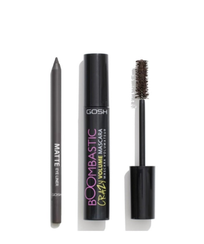 Gosh Offer Boombastic Crazy Mascara + Matte Eye Liner | عرض جوش ماسكارا + ايلاينر مات