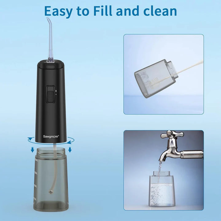 Sawgmore Portable Oral Irrigator | ساوغ مور جهاز تنظيف الأسنان المحمول