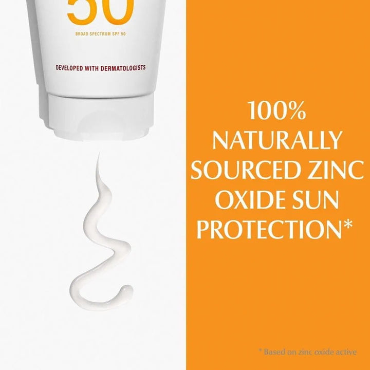 Eucerin Sensitive Mineral Sunscreen Lotion SPF 50+ Zinc Oxide Protection - 118ml| يوسيرين لوشن واقي من الشمس معدني للبشرة الحساسة بعامل حماية من أشعة الشمس 50 -118 مل