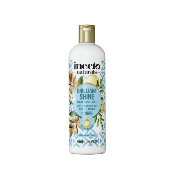 inecto natural Brilliant Shine Argan Conditioner - 500ml | إنكتو بلسم بالارغان لشعر اكثر لمعان - 500 مل