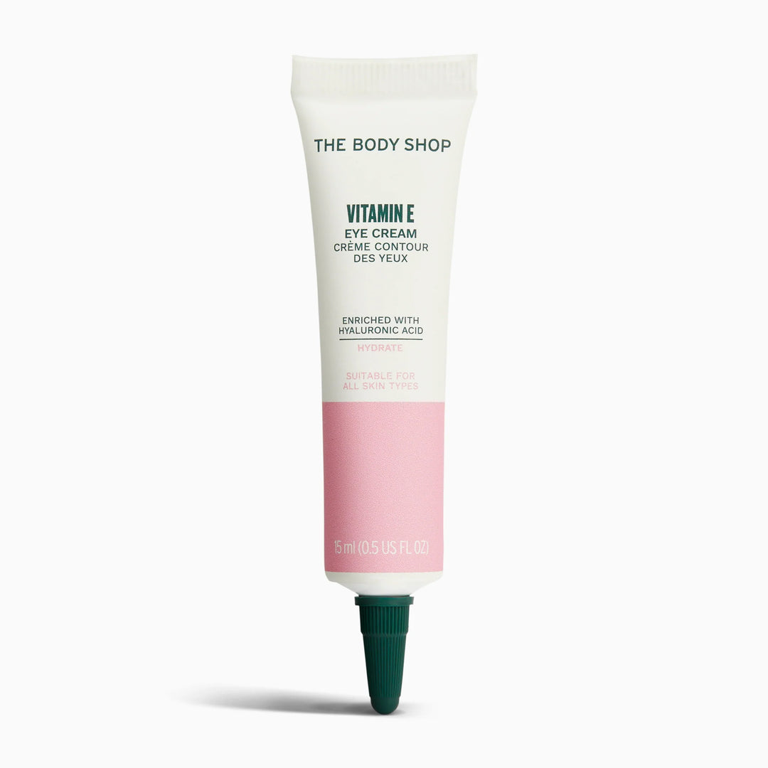 The Body Shop Vitamin E Eye Cream Hydrate - 15ml | ذا بودي شوب كريم العين المرطب بفيتامين اي - 15 مل