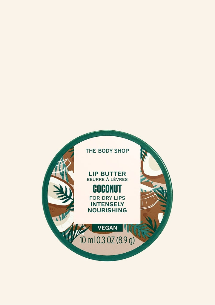The Body Shop Lip Butter For Dry Lips - 10ml | ذا بودي شوب زبدة لترطيب الشافه الجافة - 10 مل